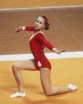 Canada's Patti Rope competes in a gymnastics event at the 1976 Olympic games in Montreal. (CP PHOTO/ COA/ RW)