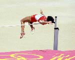 Canada's Jill Ross-Giffen competes in an athletics event at the 1984 Olympic games in Los Angeles. (CP PHOTO/ COA/JM)