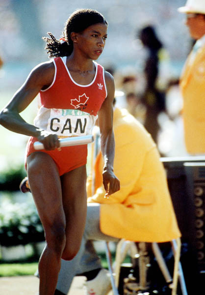 Canada's Molly Killingbeck competes in an athletics event at the 1984 Olympic games in Los Angeles. (CP PHOTO/ COA/JM)