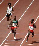 Canada's Desai Williams chosen for the athletics team but did not compete in the boycotted 1980 Moscow Olympics . (CP Photo/COA)