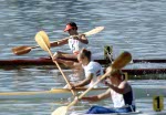Canada's Lucie Guay chosen for the canoe team but did not compete in the boycotted 1980 Moscow Olympics . (CP Photo/COA)