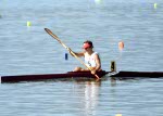 Canada's Lucie Guay chosen for the canoe team but did not compete in the boycotted 1980 Moscow Olympics . (CP Photo/COA)