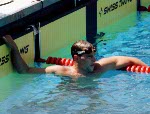 Canada's Alex Baumann competes in the swimming event at the 1984 Olympic games in Los Angeles. (CP PHOTO/ COA/Ted Grant )