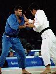Canada's Nicolas Gill competed in the Judo portion at the 2000 Sydney Olympic Games. (CP Photo/ COA)