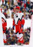 Canada's Nicolas Fontaine, part of the freestyle ski team at the 2002 Salt Lake City Olympic winter  games. (CP Photo/COA)