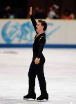Canada's Jeff Langdon competes in the figure skating event at the 1998 Nagano Winter Olympics. (CP Photo/ COA)