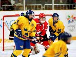 Canada's Nancy Drolet (18) competes in women hockey action against Sweden at the 1998 Nagano Winter Olympics. (CP PHOTO/COA/F. Scott Grant)