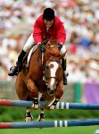 Canada's Jim Day competes in an equestrian event at the 1968 Mexico City Olympics. (CP Photo/COA)