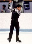 Canada's Sebastien Britten competes in the figure skating event at the 1994 Lillehammer Winter Olympics. (CP Photo/COA/F. Scott Grant)