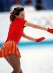Canada's Susan Humphreys competes in the figure skating event at the 1994 Lillehammer Winter Olympics. (CP Photo/COA/F. Scott Grant)