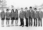 Canada's women's alpine ski team participates at the 1972 Sapporo winter Olympics. (CP Photo/COA)