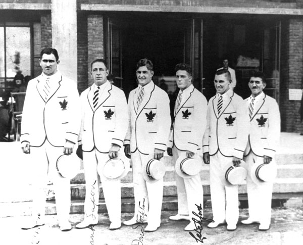 Canada's boxing team participates in the 1928 Amsterdam Olympics. (CP Photo/COA)