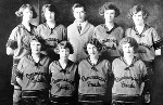 L'quipe fminine de basketball du Canada pose aux Jeux olympiques de Paris de 1924. (Photo PC/AOC)