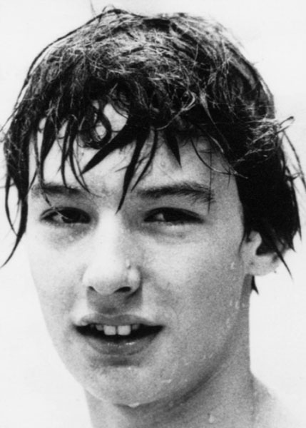 Canada's Alexander Baumann chosen for the swimming team but did not compete in the boycotted 1980 Moscow Olympics . (CP Photo/COA)