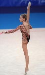 Canada's Emilie Livingston performs her rhythmic gymnastic routine at the Sydney 2000 Olympic Games(CP PHOTO/ COA)