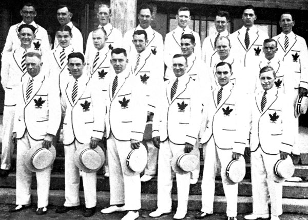 L'quipe de crosse du Canada participe aux Jeux olympiques d'Amsterdam de 1928. (Photo PC/AOC)