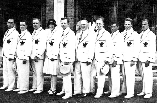 L'quipe de natation du Canada participe aux Jeux olympiques d'Amsterdam de 1928. (Photo PC/AOC)