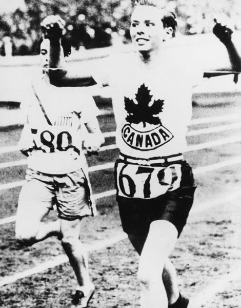 Jean Thompson du Canada participe  une preuve d'athltisme aux Jeux olympiques d'Amsterdam de 1928. (Photo PC/AOC)