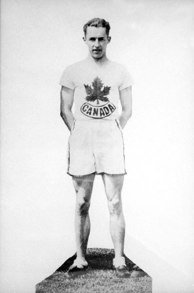 Canada's Percy Williams participates at the 1928 Amsterdam Olympics. Williams won gold medals in the 100m and the 200m events. (CP Photo/COA)