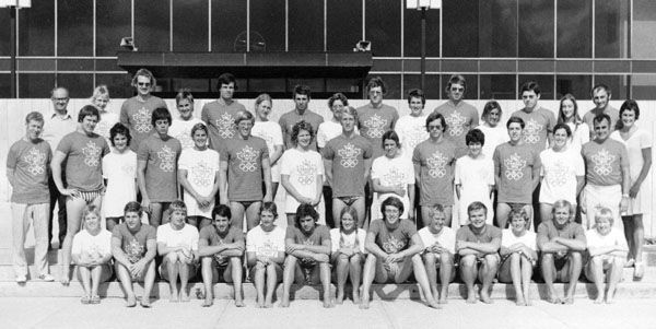 L'quipe olympique de natation du Canada participe aux Jeux olympiques de Munich de 1972. (Photo PC/AOC)