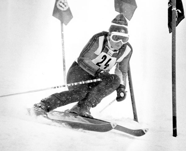 Canada's Dave Irwin competes in the alpine ski event at the 1976 Winter Olympics in Innsbruck. (CP Photo/ COA)