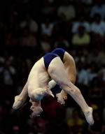 Alexandre Depatie of Laval was fourth in men's 10 metre platform diving at the Athens Olympics, Saturday, August 28, 2004.(CP PHOTO/COC-Mike Ridewood)