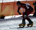 Ryan Wedding du Canada, membre de l'quipe de surf des neiges aux Jeux olympiques de Salt Lake City de 2002. (PHOTO PC/AOC)