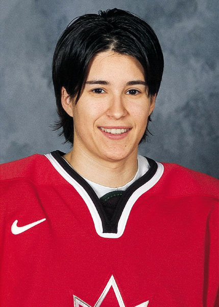 Canada's Dana Antal, part of the women's hockey team at the 2002 Salt Lake City Olympic winter  games. (CP Photo/COA)