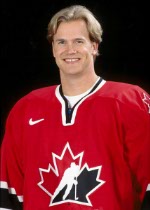 Chris Pronger (44) during the final against Team USA at the 2002 Olympic Winter Games in Salt Lake City. Team Canada won 5-2 over Team USA for the gold. (CP Photo/COA/Andre Forget).