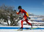 Canada's Sara Renner, part of the cross country ski team at the 2002 Salt Lake City Olympic winter  games. (CP Photo/COA)