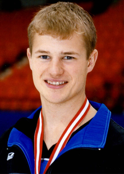 Canada's Carter Rycroft, part of the men's curling team at the 2002 Salt Lake City Olympic winter  games. (CP Photo/COA)