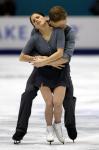 Canadians Jamie Sale and David Pelletier hug in joy after completing their Pairs Free Skating in Salt Lake City, Utah Monday Feb. 11, at the 2002 Olympic Winter Games. (CP Photo/COA/Andre Forget).