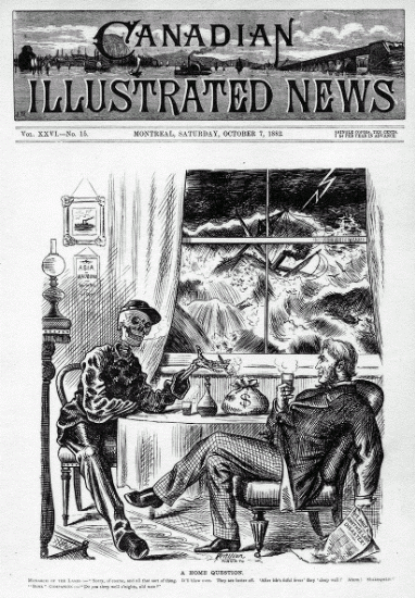 Digitized page of Canadian Illustrated News for Image No.: 77378