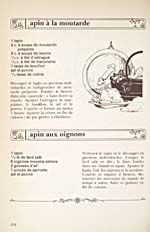 Page 114 du livre de cuisine LE GUIDE DE LA CUISINE TRADITIONNELLE QUÉBÉCOISE présentant deux recettes : Lapin à la moutarde et Lapin aux oignons