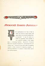Page 33 of cookbook, CULINARY WRINKLES: PRACTICAL RECIPES FOR USING ARMOUR'S EXTRACT OF BEEF, with a text on Armour's Tomato Bouillon