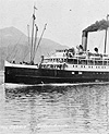 Photo du navire à vapeur  PRINCESS SOPHIA, à Juneau, en Alaska