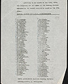 Liste des infirmières qui ont embarqué sur le navire à vapeur LETITIA, 5 mai 1917