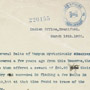 Rapports, correspondance et notes de service au sujet du vol de 11 ceintures wampum dans la réserve des Six-Nations à Brantford, de 1900 à 1951. RG 10, volume 3018, dossier 220155, 38 pages