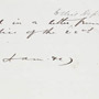 Pétition de Pied-de-Corbeau au sujet du Traité nº 7 à l'agence des Pieds-Noirs en Alberta en 1881. RG 10, volume 3767, dossier 33026, 9 pages