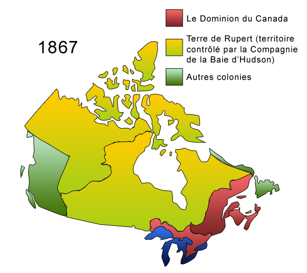 Image result for carte canadienne a la confederation"