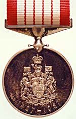 Back of the Canadian Confederation Medal, 1967